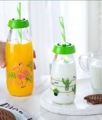 بطری شیشه ای بزرگ مانیا مدل جویس کد 305125