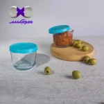 ظرف نگهدارنده پاپریک کاوه مینی – شیشه‌ای