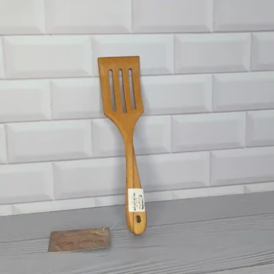 کفگیر شیاردار چوبی اعلا