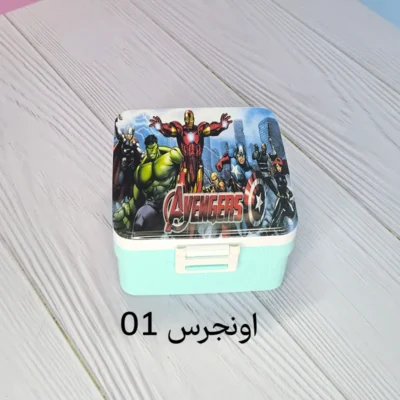 ظرف غذای کودک کارا مربع