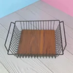 سبد کفه چوبی همه کاره مانیا سایز بزرگ