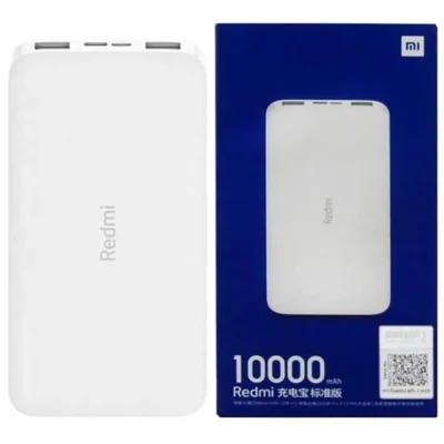 پاور بانک شیائومی مدل Redmi با ظرفیت 10000 میلی‌آمپر