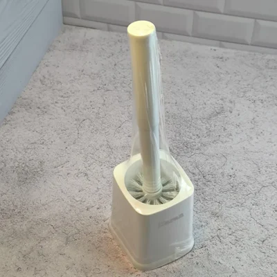 برس دستشویی 4 گوش مدل پایه‌دار