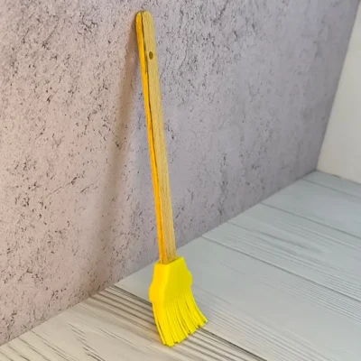 فرچه سیلیکونی دسته چوبی گرند