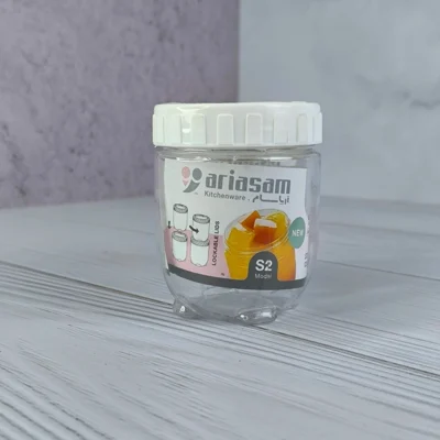 بانکه آریسام مدل S2 – ظرف پلاستیکی کوچک شفاف