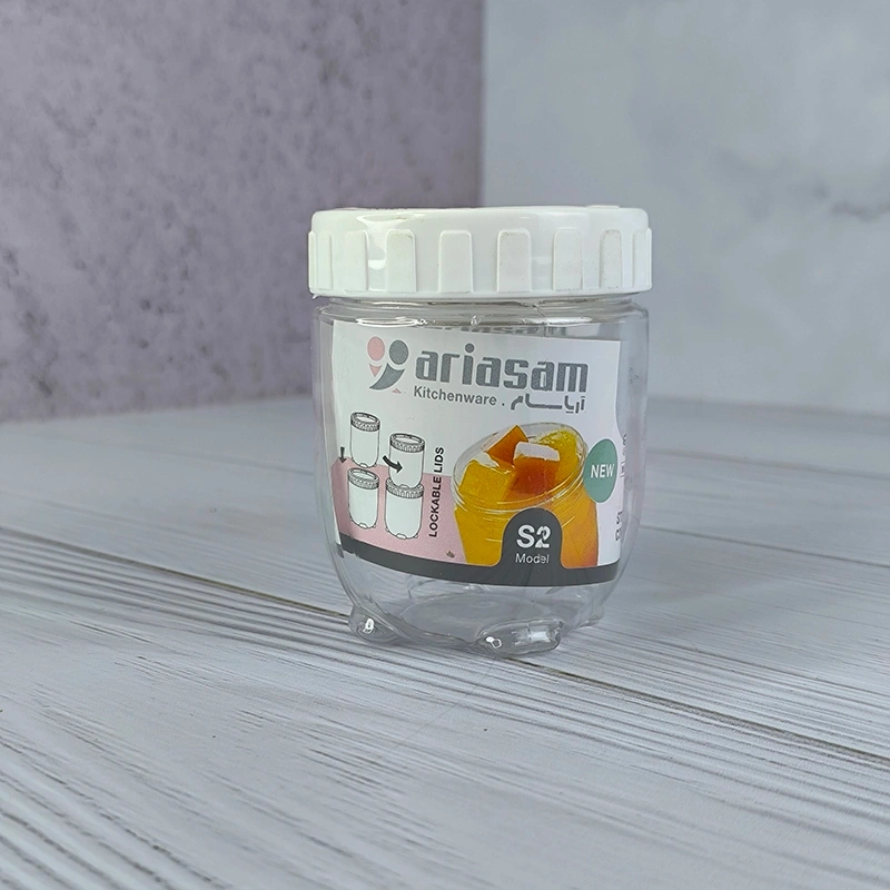 بانکه آریسام مدل S2 – ظرف پلاستیکی کوچک شفاف