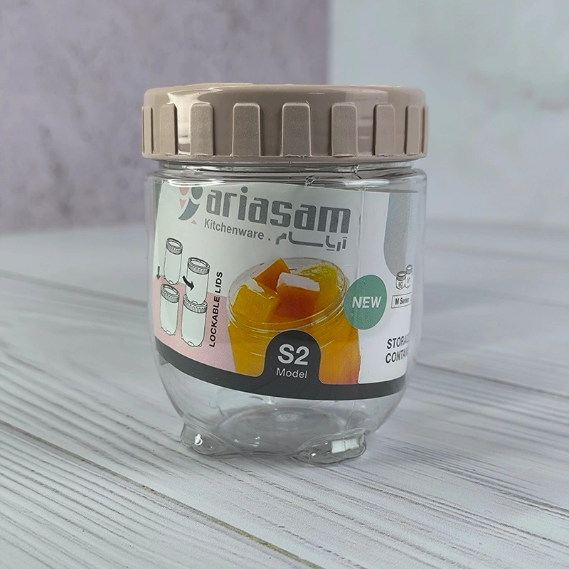 بانکه آریسام مدل S2 – ظرف پلاستیکی کوچک شفاف