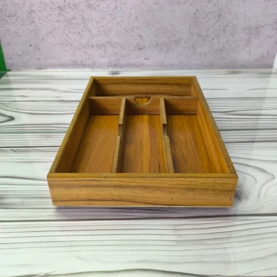 جا قاشقی چوبی کابینتی کوچک