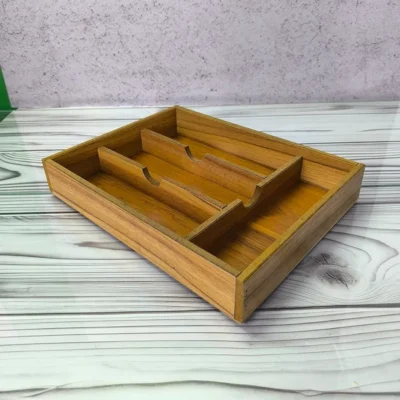 جا قاشقی چوبی کابینتی کوچک