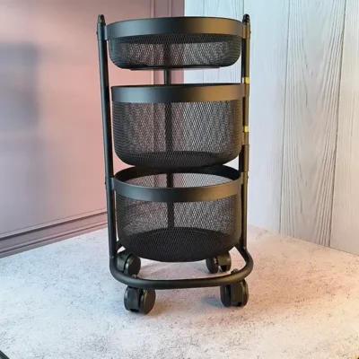 جای سیب زمینی و پیاز مدل آسمان چرخ‌دار سه طبقه