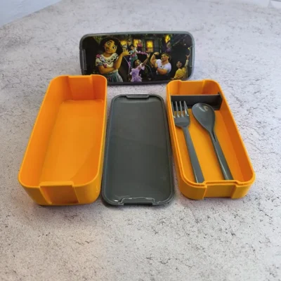 ظرف غذای گوبولی دو طبقه برند زیبا