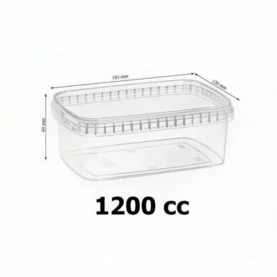 ظرف غذای 1200 سی‌سی ماکروویوی
