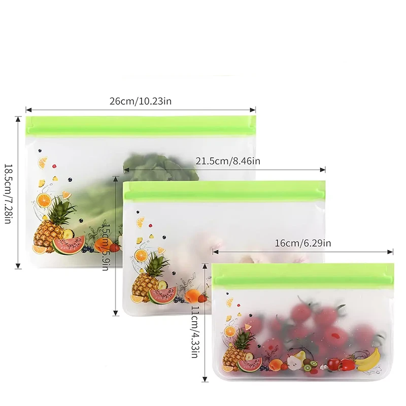کاور ۳ عددی میوه و سبزیجات