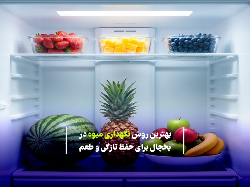 بهترین روش نگهداری میوه در یخچال برای حفظ تازگی و طعم
