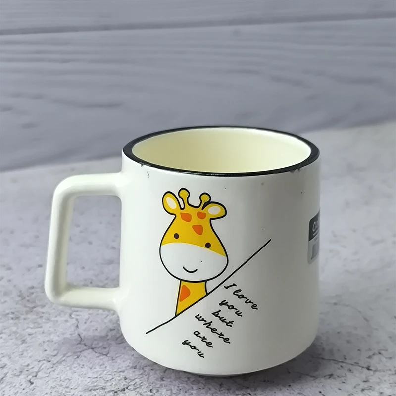 لیوان ماگ گولاش طرح زرافه (LOVE)