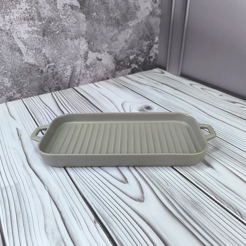 تابه گریل مستطیل سرامیکی