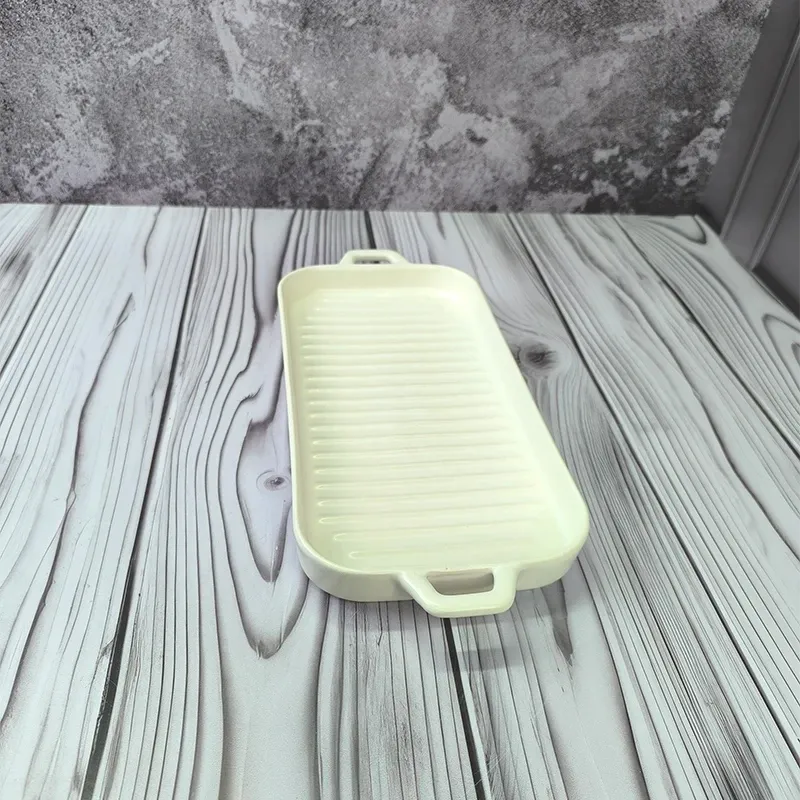 تابه گریل مستطیل سرامیکی