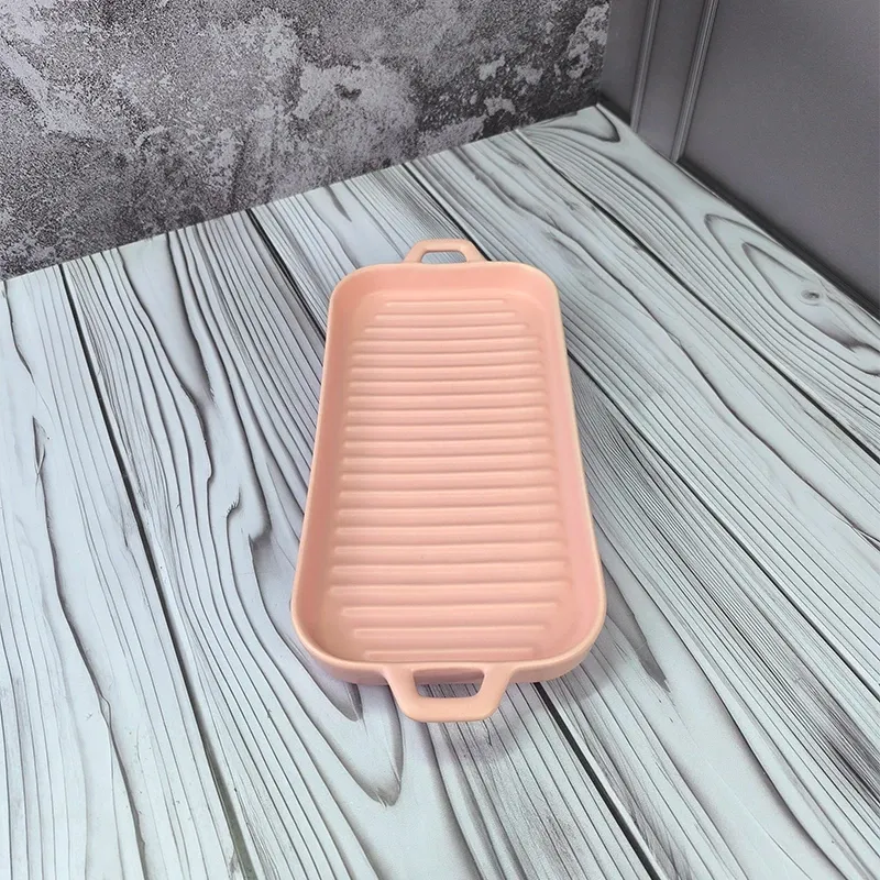 تابه گریل مستطیل سرامیکی