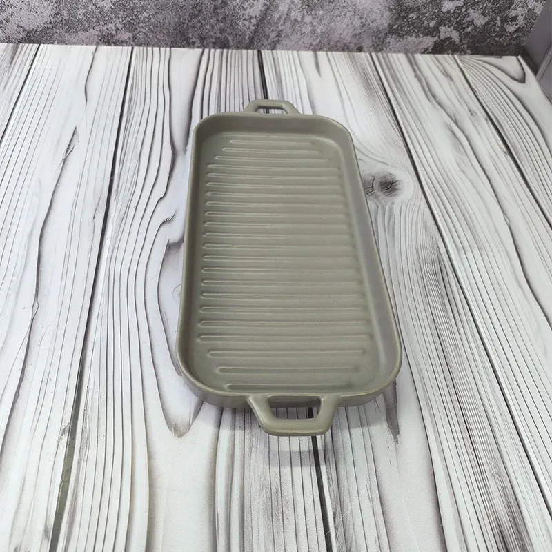 تابه گریل مستطیل سرامیکی