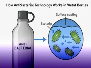 تکنولوژی ضد باکتری در قمقمه ها چگونه عمل می کند؟