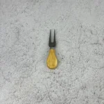 چنگال صبحانه خوری مدل بامبو دسته چوبی