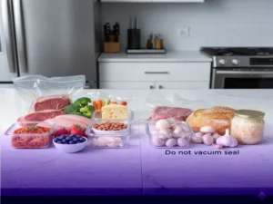 چه مواد غذایی را میتوان وکیوم کرد (و چه موادی را نه)؟