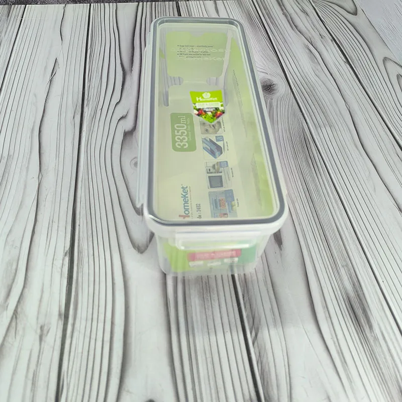 ظرف فریزری مستطیل 3350 میلیلیتری هوم کت