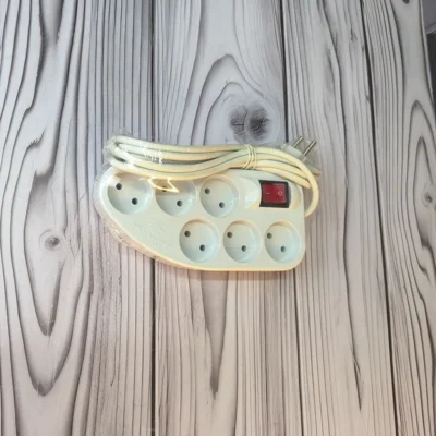 چند راهی برق 6 خانه ایران تکنیک مدل کلید دار