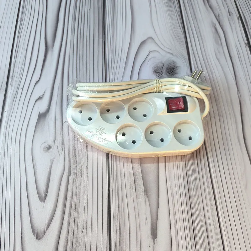 چند راهی برق 6 خانه ایران تکنیک مدل کلید دار