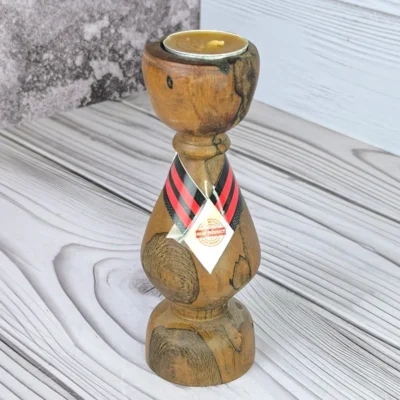 جا شمعی چوبی متوسط