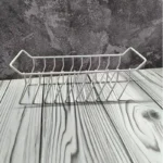 استند رو میزی بشقاب متال هوم