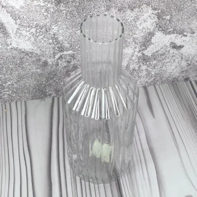 گلدان نیلسا شیشه‌ای