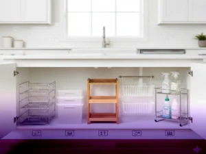 ایدههای هوشمندانه برای چیدمان بهینه کابینت زیر سینک (نقشه راه)