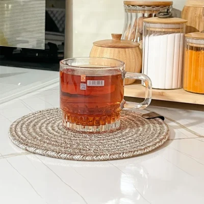 نیم لیوان دسته دار دلی گلس 6 عددی